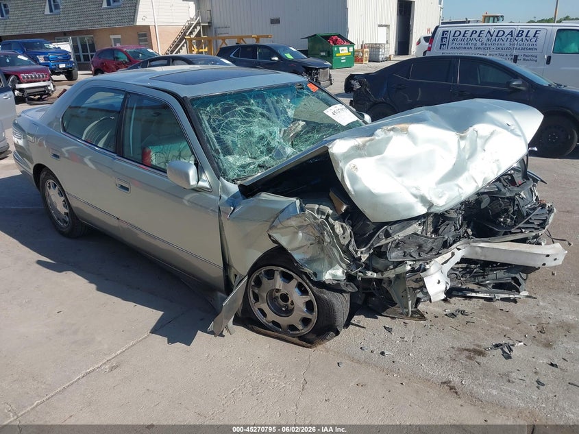 1997 Lexus Ls 400 VIN JT8BH28F2V0071745 IAAI salvage auction — BIO HAZARD, Salvage (Illinois), sold $375 on 2026-07-14 (photo 1)
