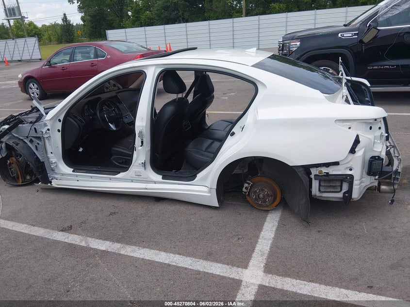2021 Infiniti Q50 VIN JN1EV7BPXMM707196 IAAI salvage auction — STRIPPED, Salvage Title, sold $300 on 2026-07-21 (photo 6)