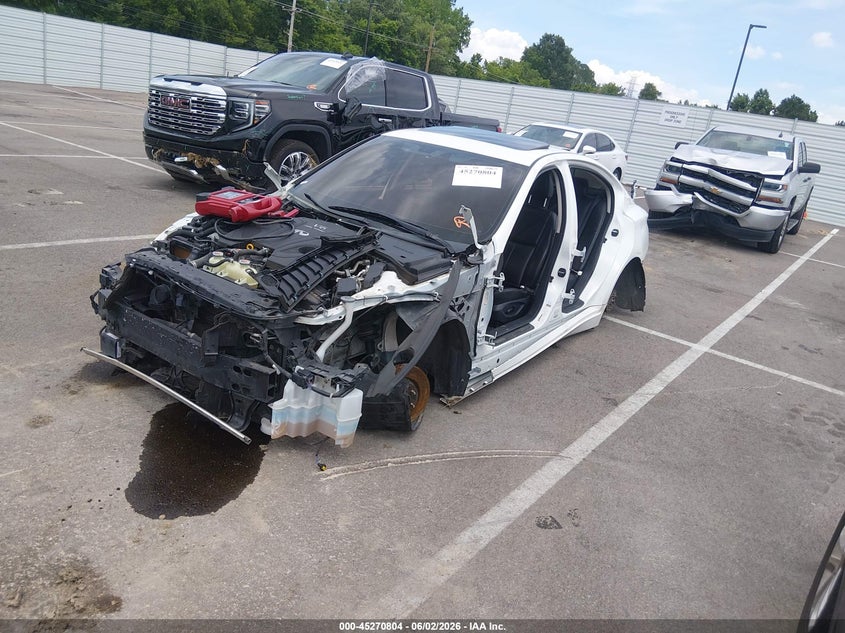 2021 Infiniti Q50 VIN JN1EV7BPXMM707196 IAAI salvage auction — STRIPPED, Salvage Title, sold $300 on 2026-07-21 (photo 2)