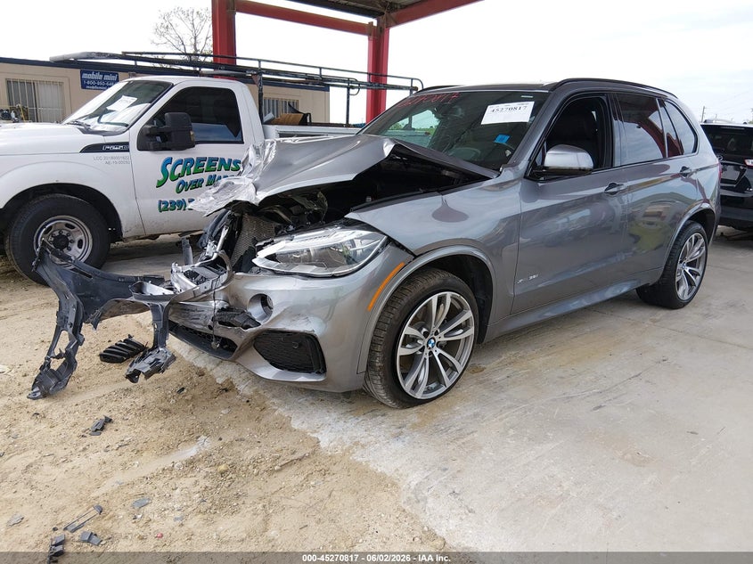 2015 BMW X5 VIN 5UXKR0C59F0P11547 IAAI salvage auction — FRONT END, Salvage Title, sold $4,700 on 2026-07-07 (photo 2)