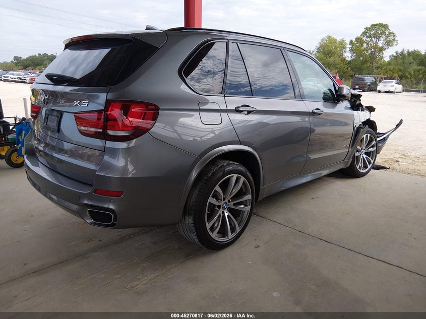 2015 BMW X5 VIN 5UXKR0C59F0P11547 IAAI salvage auction — FRONT END, Salvage Title, sold $4,700 on 2026-07-07 (photo 4)