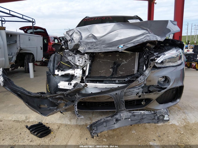 2015 BMW X5 VIN 5UXKR0C59F0P11547 IAAI salvage auction — FRONT END, Salvage Title, sold $4,700 on 2026-07-07 (photo 6)