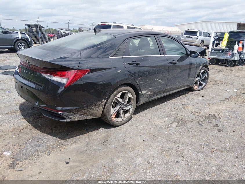 2021 Hyundai Elantra VIN KMHLN4AG0MU146247 IAAI salvage auction — FRONT END, Salvage (Mississippi), sold $1,350 on 2026-08-02 (photo 4)