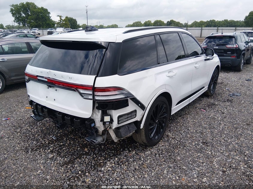 2025 Lincoln Aviator VIN 5LM5J7WC3SGL03578 IAAI salvage auction — REAR END, Salvage (Louisiana), sold $29,250 on 2026-07-22 (photo 4)
