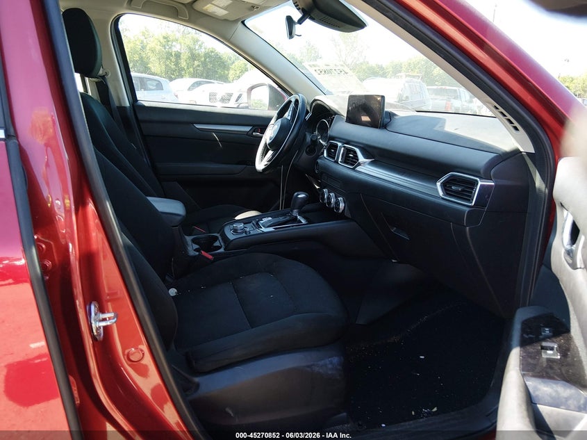 2022 Mazda Cx-5 VIN JM3KFBAM4N1570290 IAAI salvage auction — RIGHT FRONT, Salvage Title, sold $4,800 on 2026-08-01 (photo 5)