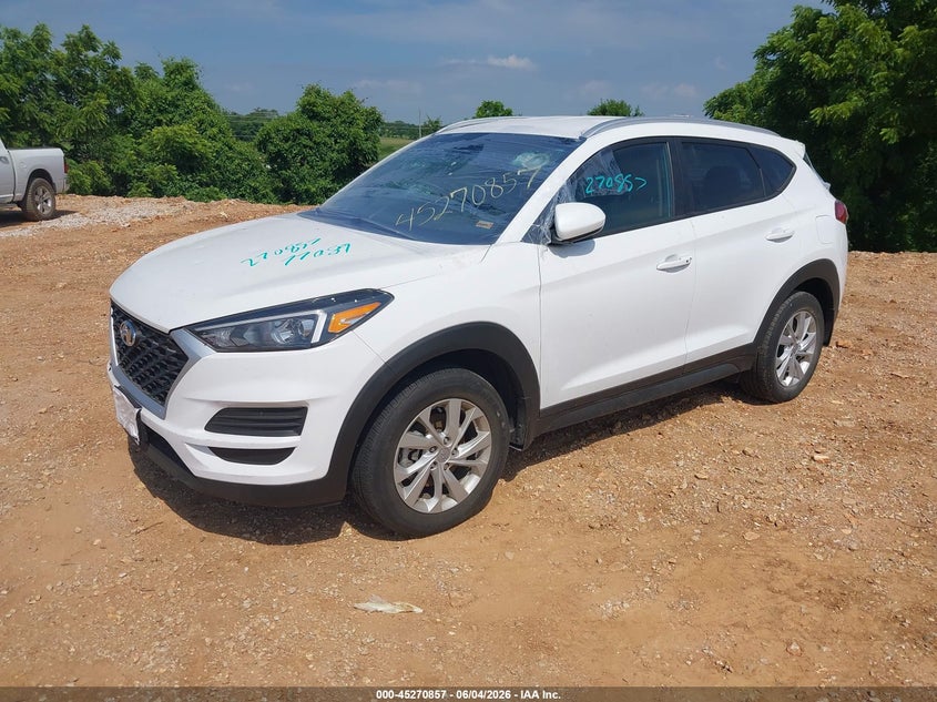 2020 Hyundai Tucson VIN KM8J33A41LU141733 IAAI salvage auction — HAIL, Salvage Title, sold $2,450 on 2026-07-30 (photo 2)