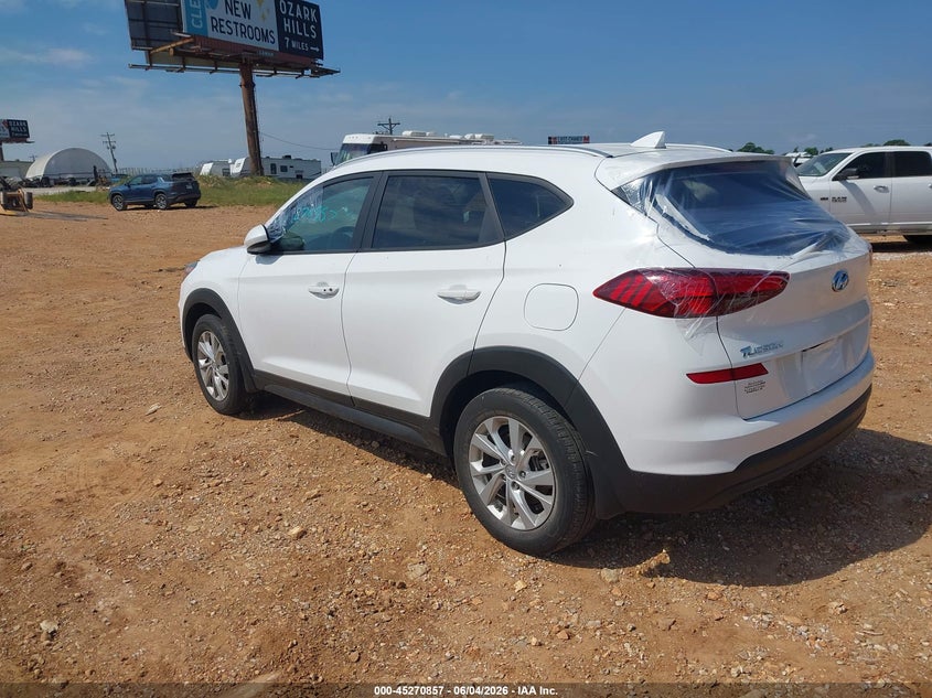 2020 Hyundai Tucson VIN KM8J33A41LU141733 IAAI salvage auction — HAIL, Salvage Title, sold $2,450 on 2026-07-30 (photo 3)