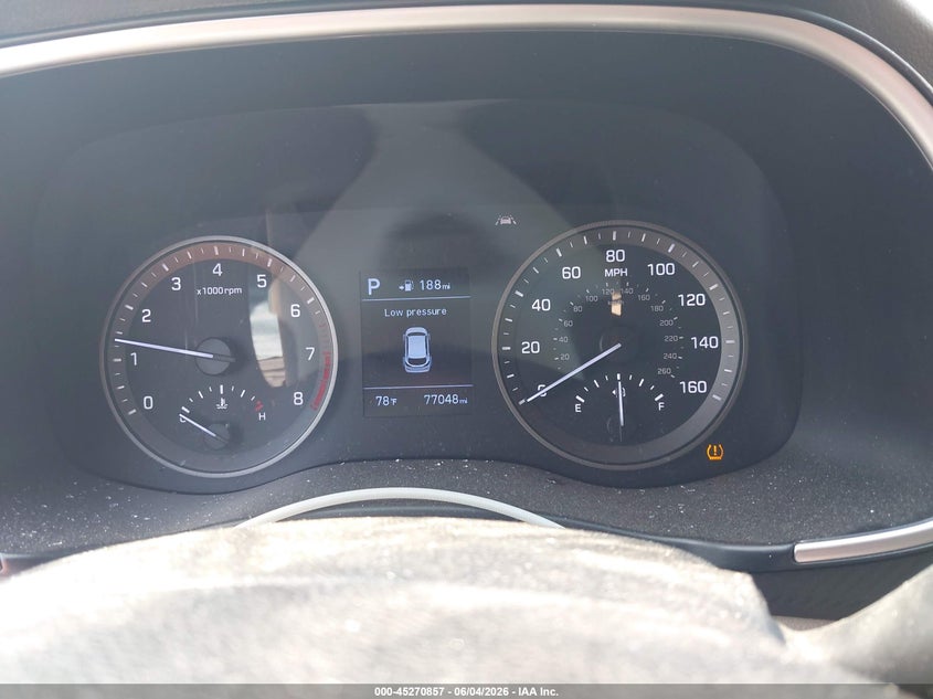 2020 Hyundai Tucson VIN KM8J33A41LU141733 IAAI salvage auction — HAIL, Salvage Title, sold $2,450 on 2026-07-30 (photo 7)