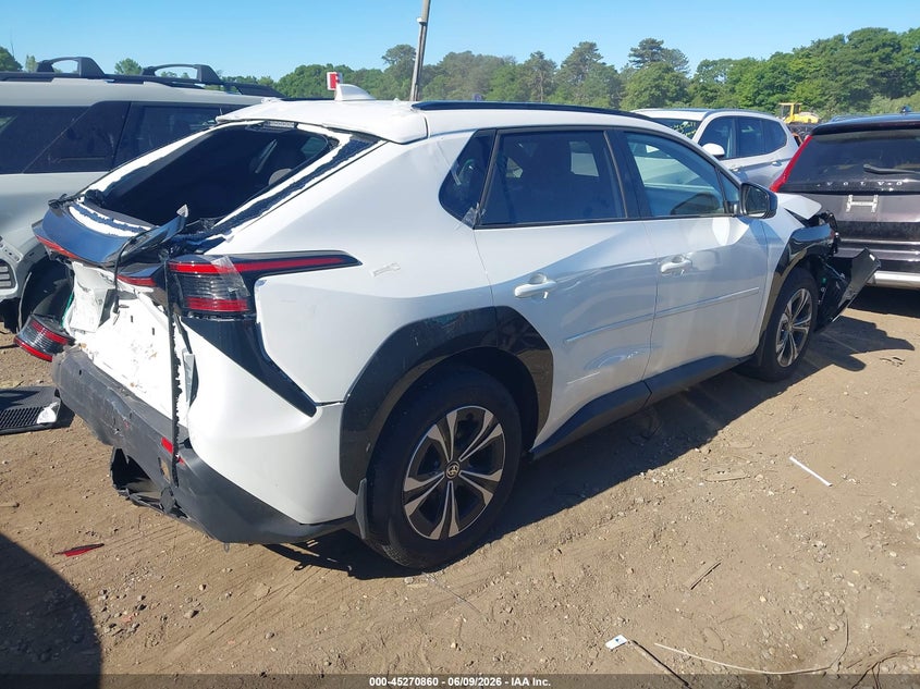 2025 Toyota Bz4x VIN JTMAAAAA8SA066646 IAAI salvage auction — FRONT & REAR, Mv-907A (New York), sold $2,850 on 2026-07-28 (photo 4)