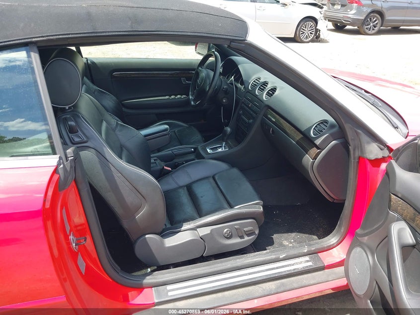 2005 Audi S4 VIN WUARL48H75K902188 IAAI salvage auction — NORMAL WEAR, Clear (Maryland), sold $400 on 2026-07-14 (photo 5)