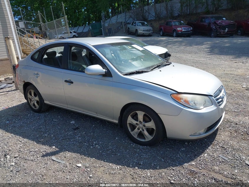 2010 Hyundai Elantra VIN KMHDU4AD2AU868392 IAAI salvage auction — NORMAL WEAR, Clear (Pennsylvania), sold $400 on 2026-07-07 (photo 1)