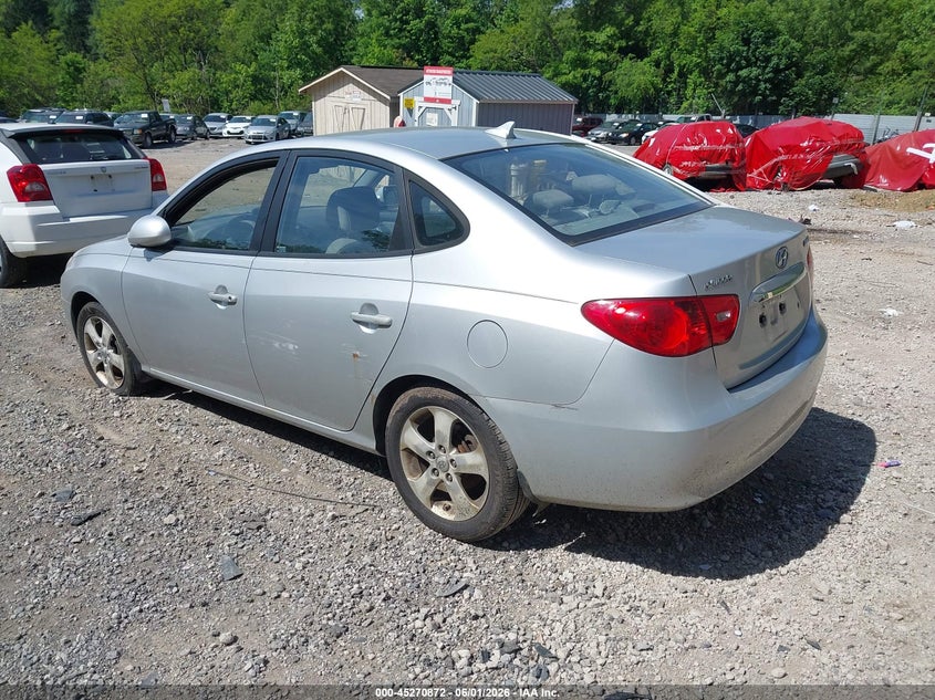 2010 Hyundai Elantra VIN KMHDU4AD2AU868392 IAAI salvage auction — NORMAL WEAR, Clear (Pennsylvania), sold $400 on 2026-07-07 (photo 3)
