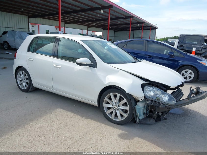 2011 Volkswagen Golf VIN WVWNM7AJ2BW011432 IAAI salvage auction — FRONT END, Original (Texas), sold $750 on 2026-07-24 (photo 1)