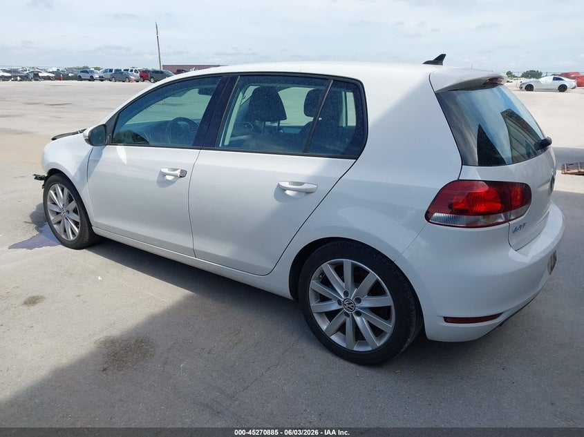 2011 Volkswagen Golf VIN WVWNM7AJ2BW011432 IAAI salvage auction — FRONT END, Original (Texas), sold $750 on 2026-07-24 (photo 3)