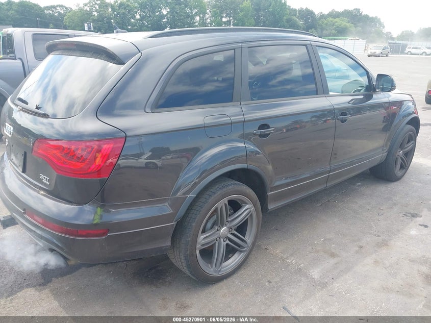 2014 Audi Q7 VIN WA1DGAFE0ED020605 IAAI salvage auction — NORMAL WEAR, Wait Title, sold $1,850 on 2026-09-10 (photo 4)