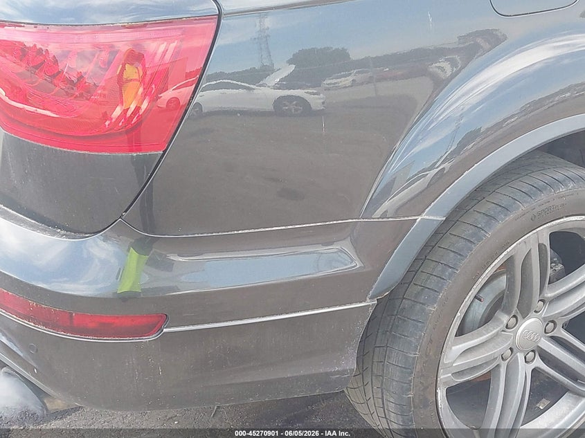 2014 Audi Q7 VIN WA1DGAFE0ED020605 IAAI salvage auction — NORMAL WEAR, Wait Title, sold $1,850 on 2026-09-10 (photo 6)