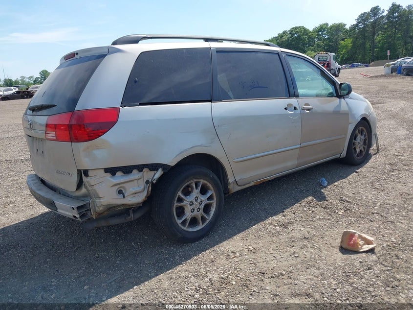 2004 Toyota Sienna VIN 5TDZA22C94S003862 IAAI salvage auction — FRONT & REAR, Mv-907A (New York), sold $500 on 2026-07-14 (photo 4)