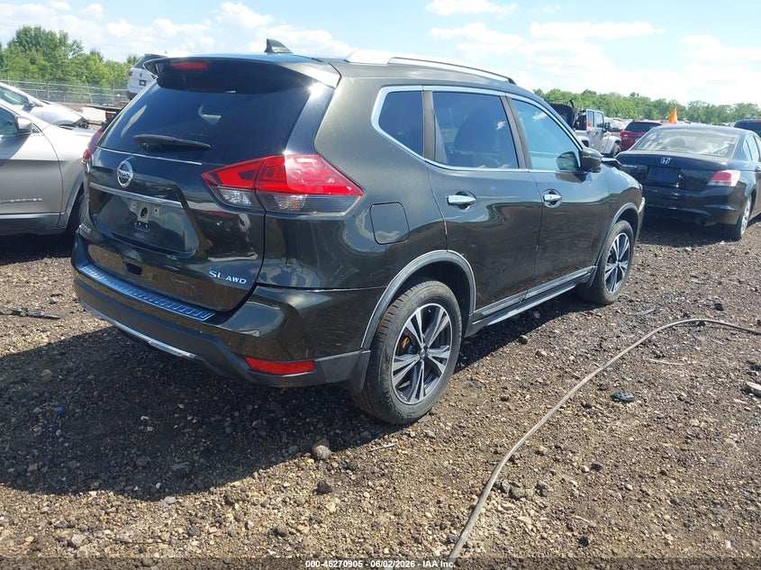 2017 Nissan Rogue VIN JN8AT2MV3HW262024 IAAI salvage auction — FRONT END, Salvage Title, sold $2,100 on 2026-07-22 (photo 4)