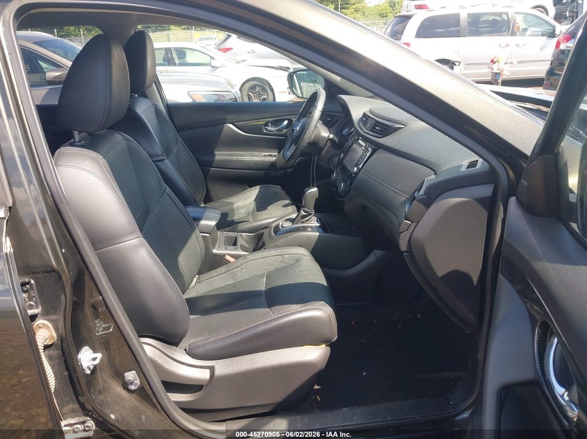 2017 Nissan Rogue VIN JN8AT2MV3HW262024 IAAI salvage auction — FRONT END, Salvage Title, sold $2,100 on 2026-07-22 (photo 5)