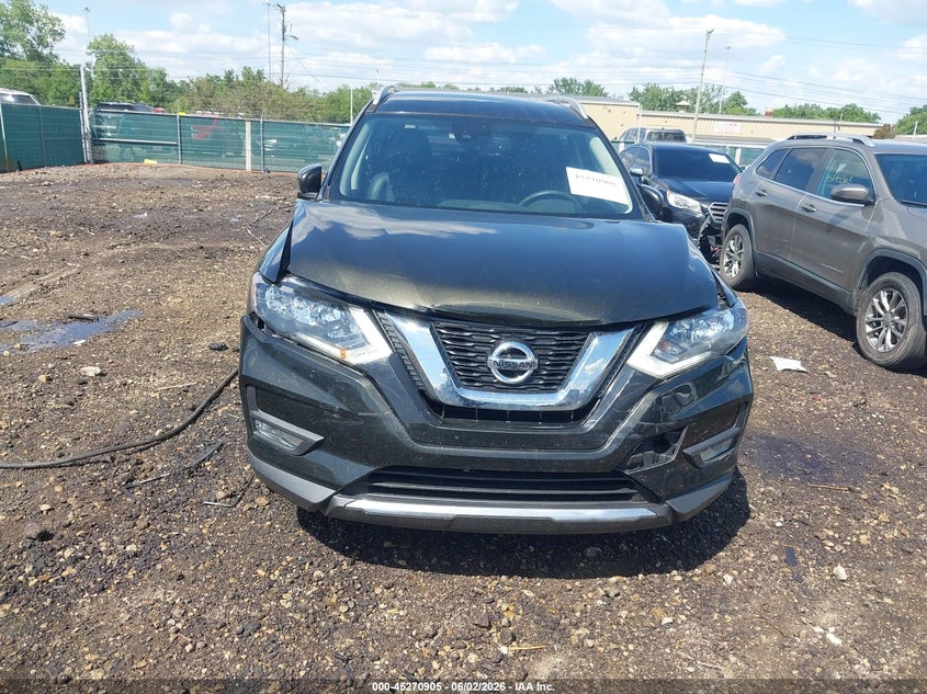 2017 Nissan Rogue VIN JN8AT2MV3HW262024 IAAI salvage auction — FRONT END, Salvage Title, sold $2,100 on 2026-07-22 (photo 6)