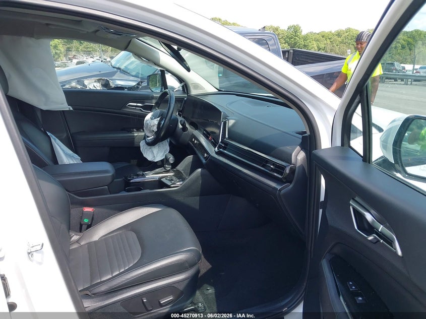 2025 Kia Sportage VIN 5XYK5CDF8SG242803 IAAI salvage auction — FRONT END, Salvage Title, sold $9,100 on 2026-07-10 (photo 5)