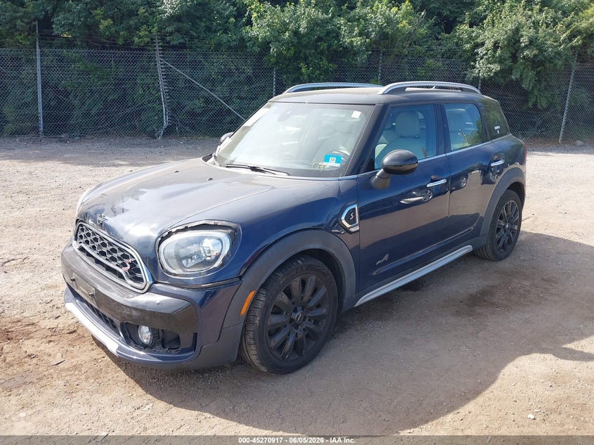 2019 Mini Countryman VIN WMZYT5C54K3G91391 IAAI salvage auction — FRONT END, Salvage Title, sold $3,200 on 2026-07-10 (photo 2)