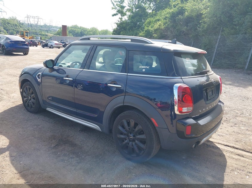 2019 Mini Countryman VIN WMZYT5C54K3G91391 IAAI salvage auction — FRONT END, Salvage Title, sold $3,200 on 2026-07-10 (photo 3)