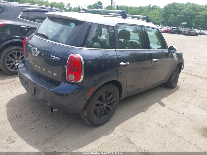 2013 Mini Countryman VIN WMWZB3C53DWR35832 IAAI salvage auction — SUSPENSION, Salvage (Rhode Island), sold $450 on 2026-07-07 (photo 4)