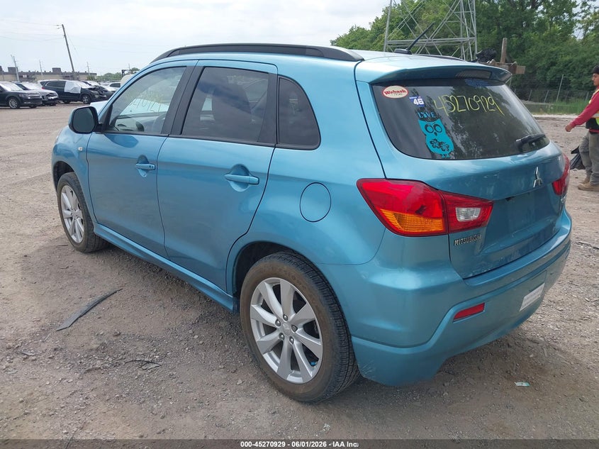 2012 Mitsubishi Outlander VIN JA4AR4AU3CZ011099 IAAI salvage auction — FRONT END, Salvage Title, sold $425 on 2026-07-22 (photo 3)