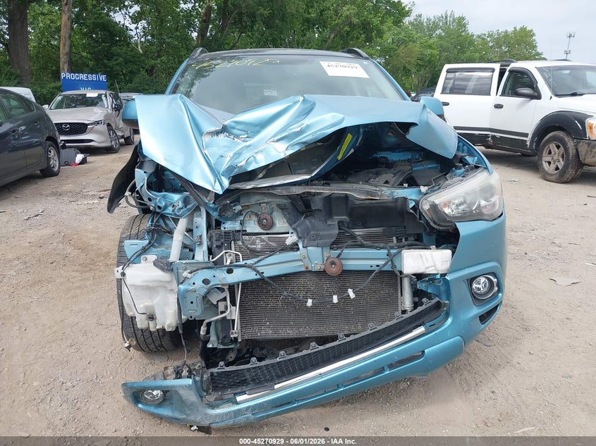 2012 Mitsubishi Outlander VIN JA4AR4AU3CZ011099 IAAI salvage auction — FRONT END, Salvage Title, sold $425 on 2026-07-22 (photo 6)