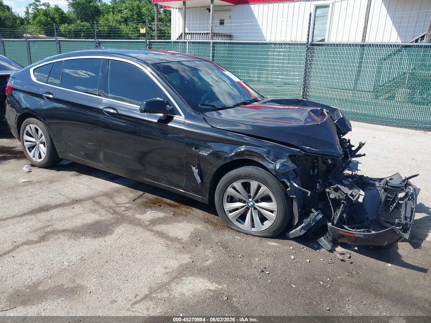 2012 BMW 5er VIN WBASP2C55CC338727 IAAI salvage auction — FRONT END, Salvage Title, sold $450 on 2026-07-09 (photo 1)