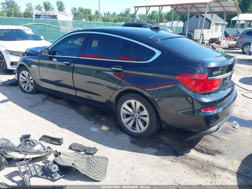 2012 BMW 5er VIN WBASP2C55CC338727 IAAI salvage auction — FRONT END, Salvage Title, sold $450 on 2026-07-09 (photo 3)