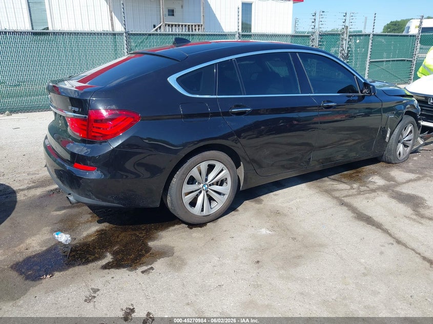 2012 BMW 5er VIN WBASP2C55CC338727 IAAI salvage auction — FRONT END, Salvage Title, sold $450 on 2026-07-09 (photo 4)