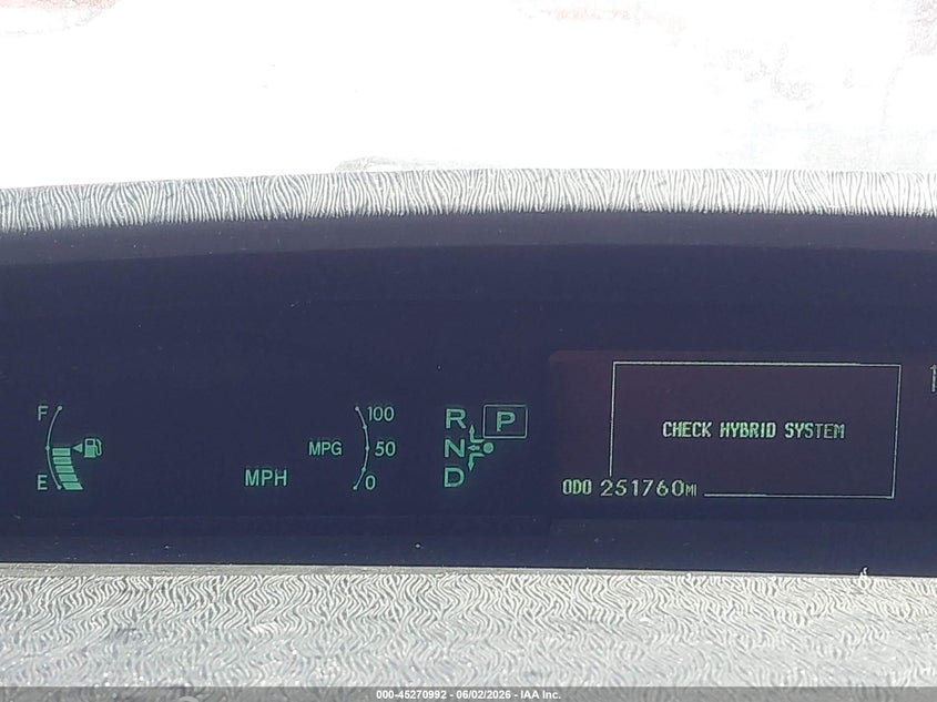 2011 Toyota Prius VIN JTDKN3DU1B0247247 IAAI salvage auction — NORMAL WEAR, Salvage Title - Dealer (California), sold $700 on 2026-07-09 (photo 7)