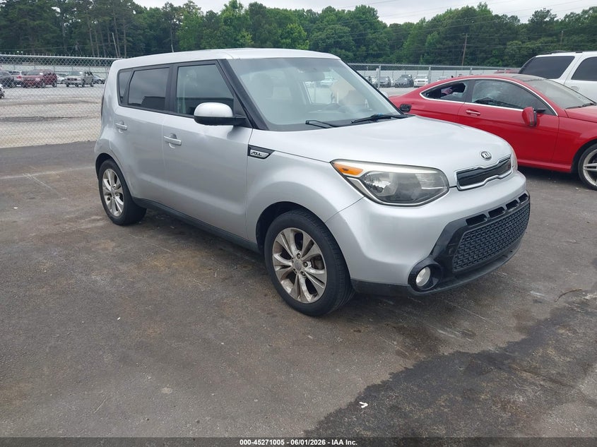 2016 Kia Soul VIN KNDJP3A56G7818538 IAAI salvage auction — NORMAL WEAR, Salvage (Texas), sold $300 on 2026-07-29 (photo 1)