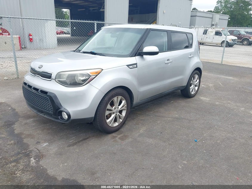 2016 Kia Soul VIN KNDJP3A56G7818538 IAAI salvage auction — NORMAL WEAR, Salvage (Texas), sold $300 on 2026-07-29 (photo 2)