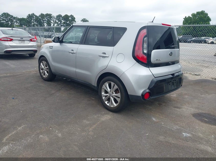 2016 Kia Soul VIN KNDJP3A56G7818538 IAAI salvage auction — NORMAL WEAR, Salvage (Texas), sold $300 on 2026-07-29 (photo 3)