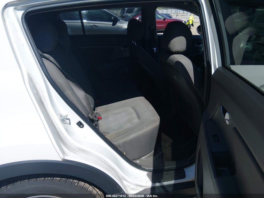 2013 Kia Sportage VIN KNDPBCA28D7478030 IAAI salvage auction — FRONT END, Salvage Title, sold $2,200 on 2026-07-15 (photo 8)