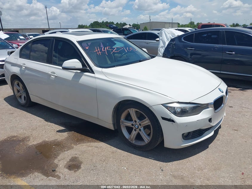 2012 BMW 3er VIN WBA3C1C56CF430941 IAAI salvage auction — REAR END, Original (Texas), sold $575 on 2026-07-29 (photo 1)