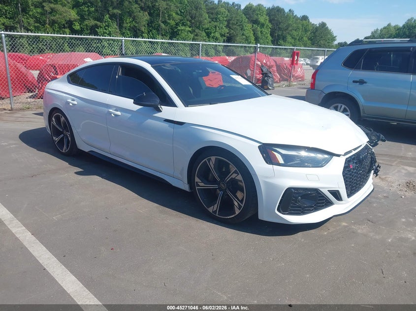 2025 Audi Rs5 VIN WUAAWCF57SA901213 IAAI salvage auction — FRONT END, Salvage (North Carolina), sold $37,750 on 2026-07-13 (photo 1)