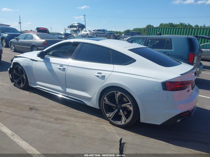 2025 Audi Rs5 VIN WUAAWCF57SA901213 IAAI salvage auction — FRONT END, Salvage (North Carolina), sold $37,750 on 2026-07-13 (photo 3)