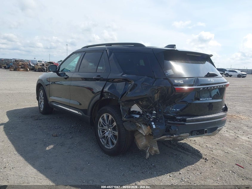 2025 Ford Explorer VIN 1FMUK8DH2SGA76478 IAAI salvage auction — REAR END, Salvage (Arkansas), sold $10,600 on 2026-07-29 (photo 3)