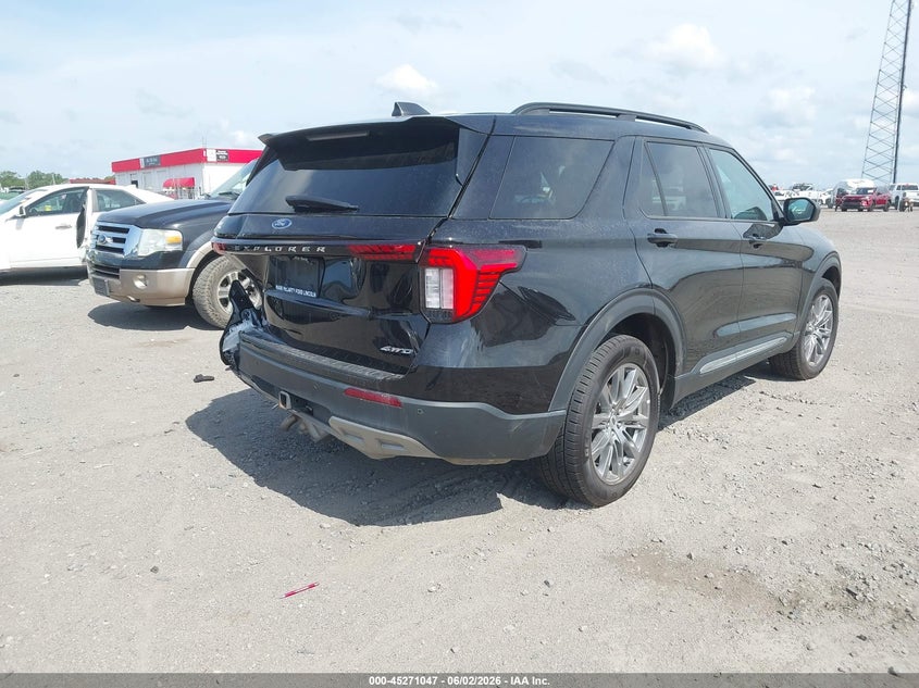 2025 Ford Explorer VIN 1FMUK8DH2SGA76478 IAAI salvage auction — REAR END, Salvage (Arkansas), sold $10,600 on 2026-07-29 (photo 4)