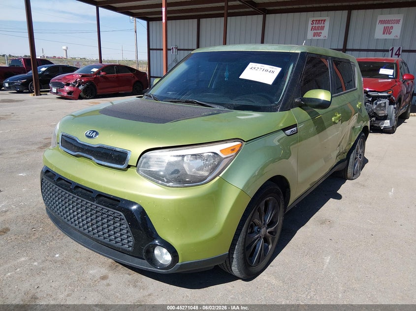 2016 Kia Soul VIN KNDJP3A5XG7826612 IAAI salvage auction — LEFT SIDE, Salvage (New Mexico), sold $1,650 on 2026-07-29 (photo 2)