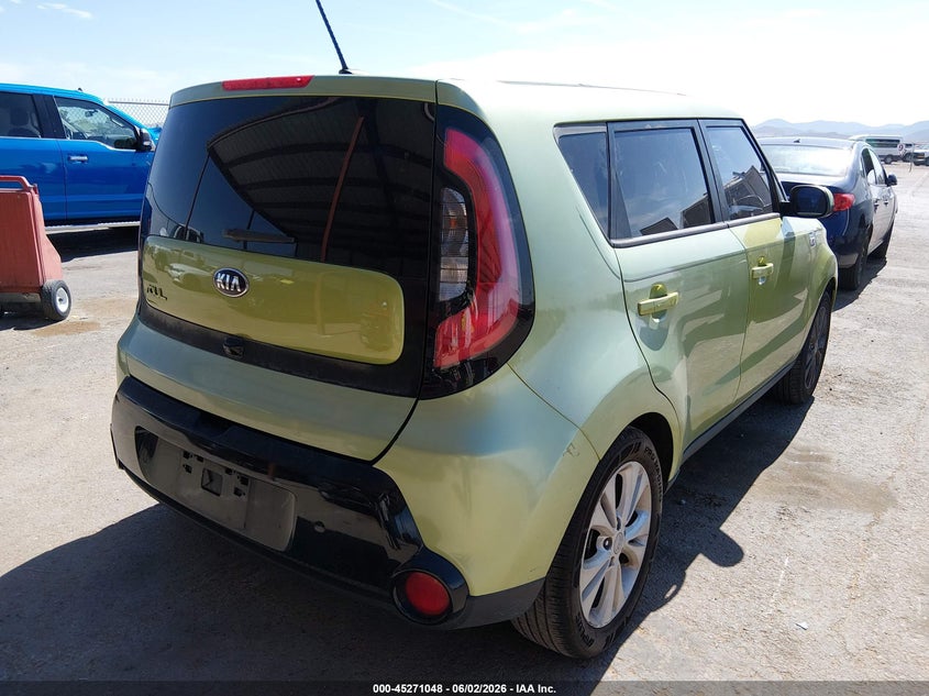 2016 Kia Soul VIN KNDJP3A5XG7826612 IAAI salvage auction — LEFT SIDE, Salvage (New Mexico), sold $1,650 on 2026-07-29 (photo 4)