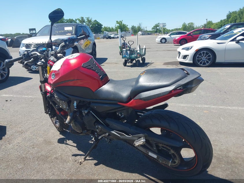 2011 Yamaha Fz VIN JYARJ18E3BA007222 IAAI salvage auction — FRONT END, Salvage (New Jersey), sold $125 on 2026-07-22 (photo 3)