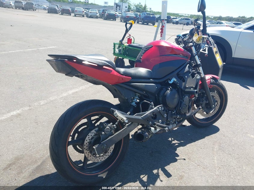 2011 Yamaha Fz VIN JYARJ18E3BA007222 IAAI salvage auction — FRONT END, Salvage (New Jersey), sold $125 on 2026-07-22 (photo 4)