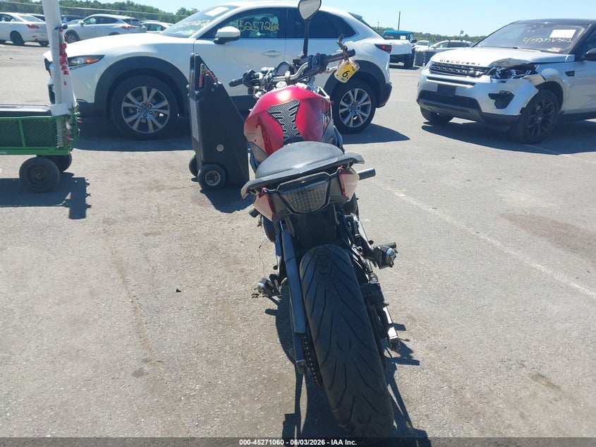 2011 Yamaha Fz VIN JYARJ18E3BA007222 IAAI salvage auction — FRONT END, Salvage (New Jersey), sold $125 on 2026-07-22 (photo 6)