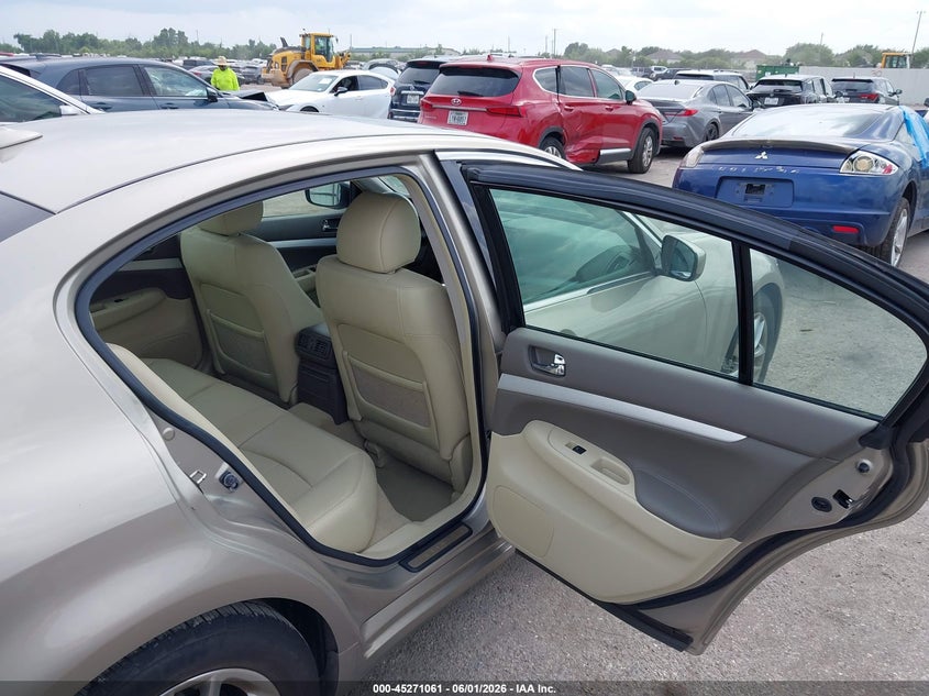 2009 Infiniti G37 VIN JNKCV61E19M012464 IAAI salvage auction — FRONT END, Original (Texas), sold $3,000 on 2026-07-09 (photo 8)
