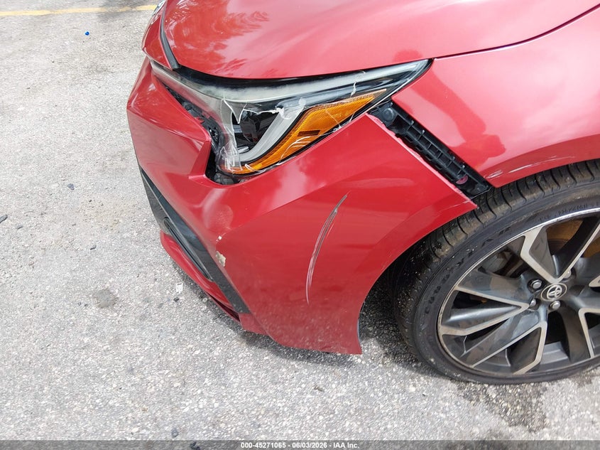 2021 Toyota Corolla VIN JTDS4MCE9MJ056353 IAAI salvage auction — REAR END, Salvage Title, sold $5,200 on 2026-07-06 (photo 6)